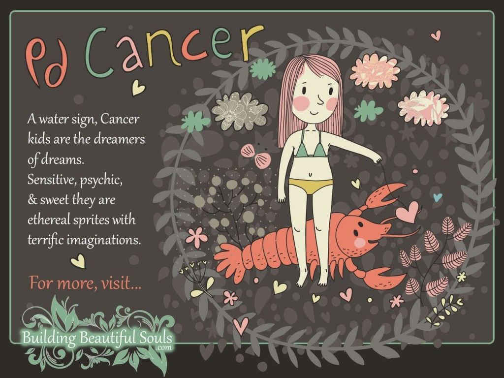 The Cancer Child Cancer Girl Boy Traits Personality Zodiac Signs For Kids