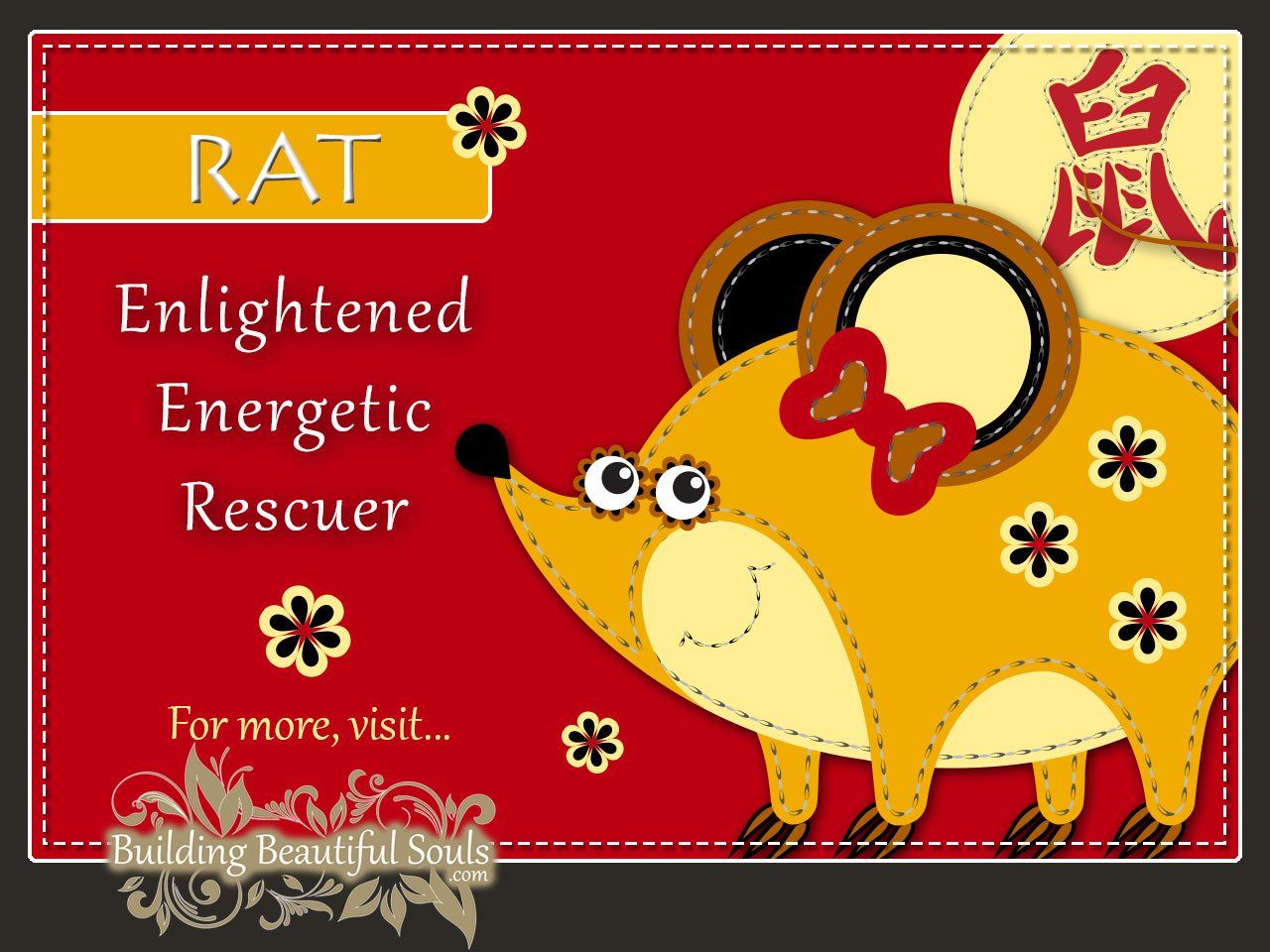Year of the Rat Named Big Cheese of the Chinese Zodiac -