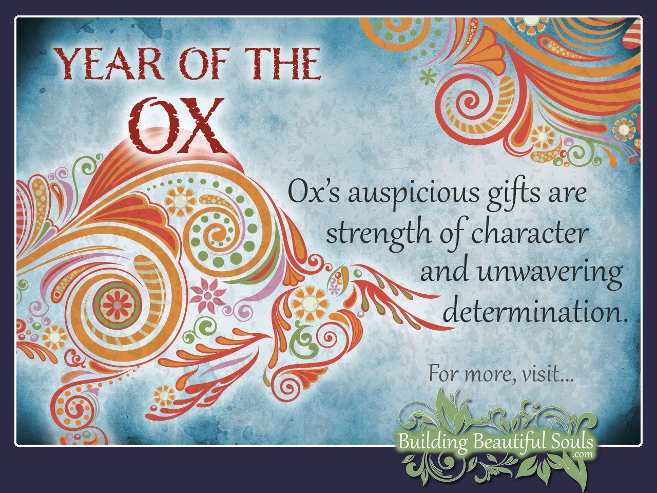 Chinese Zodiac Ox | Year of the Ox | Chinese Zodiac Signs Meanings1280 x 960
