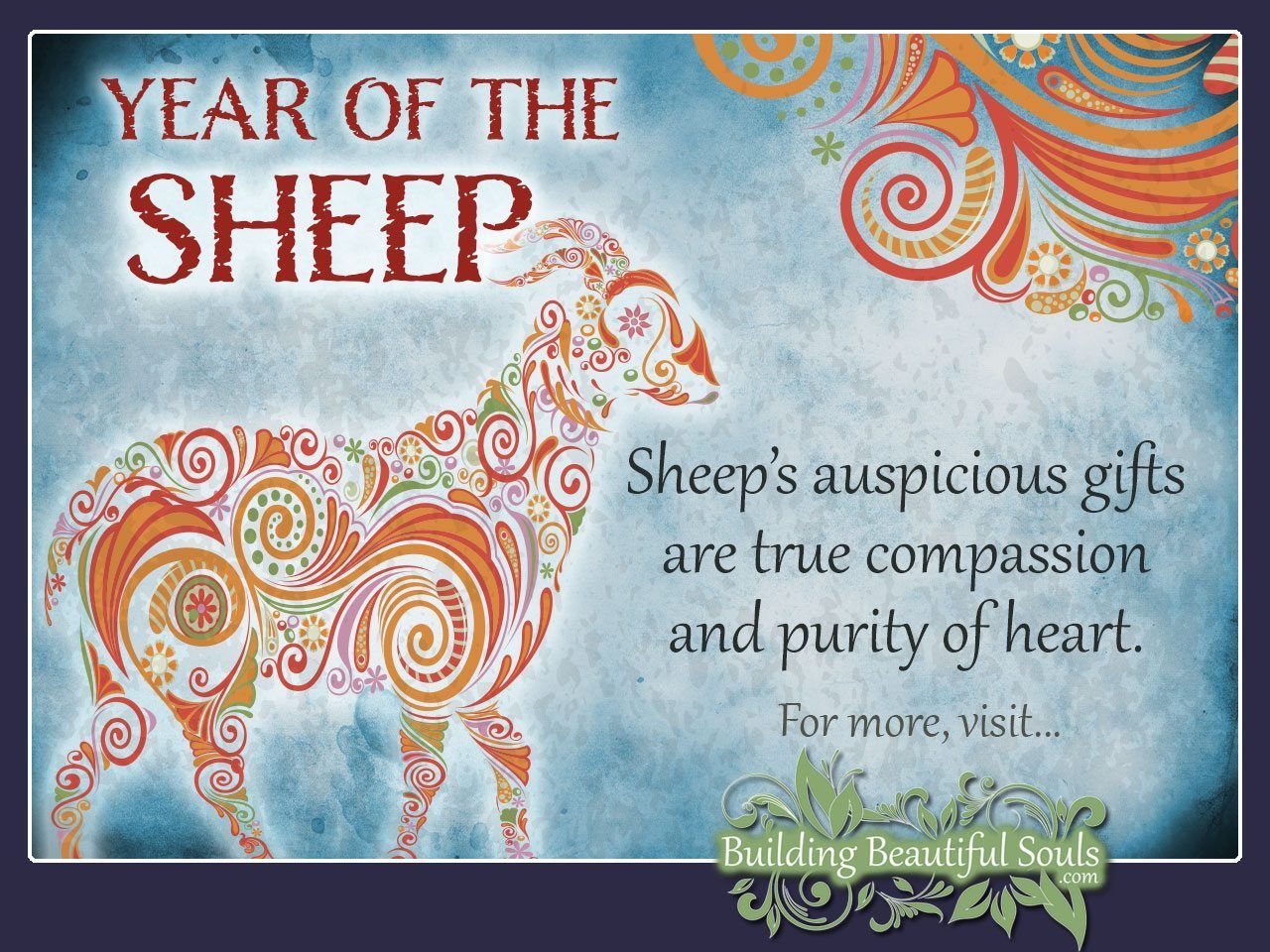 Chinese Zodiac Sheep | Year of the Sheep | Chinese Zodiac Signs Meanings
