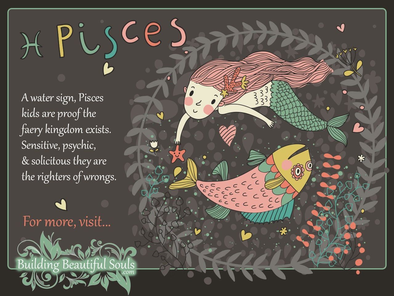 Pisces Child: Pisces Girl & Boy Traits & Personality | Zodiac Signs for Kids