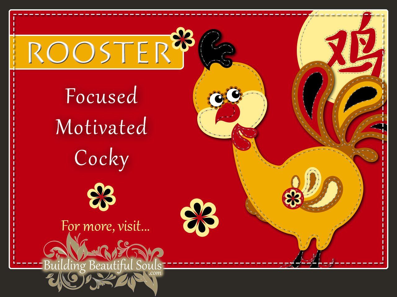 Chinese New Year Animals Year of the Rooster 1280x960