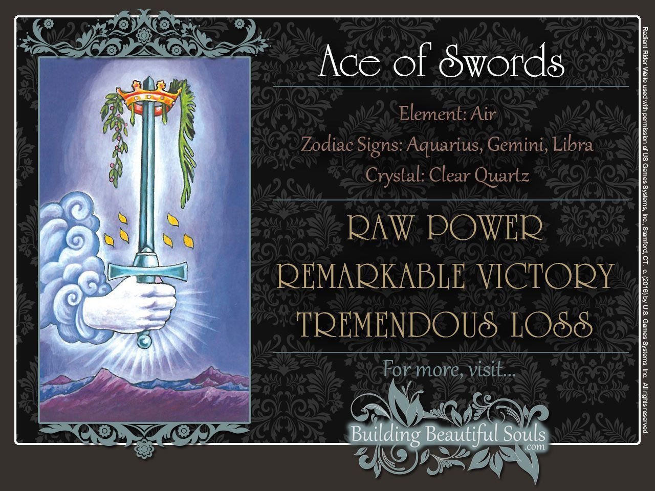 The Ace of Swords Tarot Card Meanings | Tarot Reading