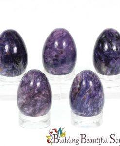 Charoite Egg Stone Eggs Healing Crystals 1000x1000