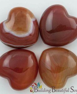 Healing Crystals Stones Carnelian Hearts New Age Store 1000x1000