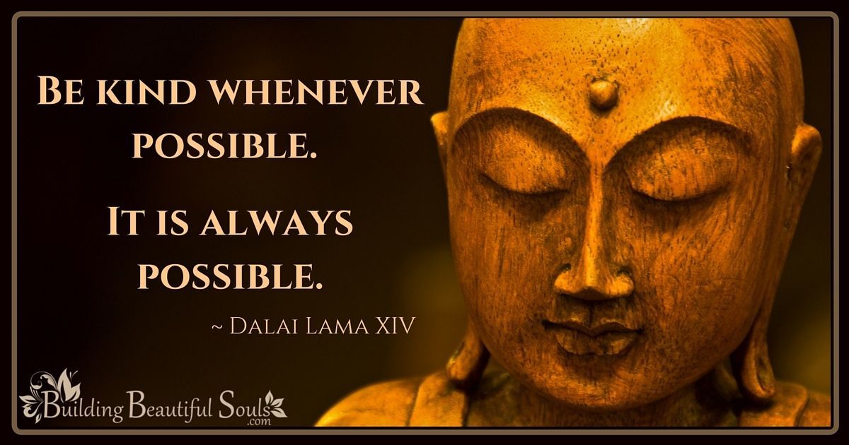 Be Kind Whenever Possible Dalai Lama Quotes Spiritual Quotes 1200x630