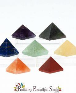 Chakra Stones Chakra Crystals Pyramid Set Mini 1000x1000