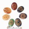 Chakra Stones Crystals Set Engraved Chakra Symbols 1000x1000