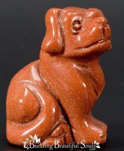 Goldstone Dog Spirit Totem Power Animal Carving 1000x1000