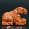 Goldstone Horse Spirit Totem Power Animal Carving 1000x1000