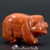 Goldstone Pig Boar Spirit Totem Power Animal Carving 1000x1000