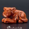 Goldstone Tiger Spirit Totem Power Animal Carving 1000x1000