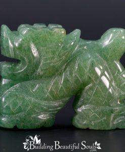 Green Aventurine Dragon Spirit Totem Power Animal Carving 1000x1000