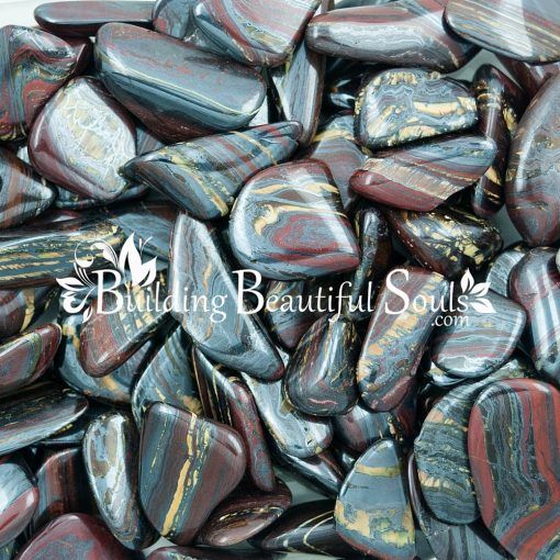 Healing Crystals Stones Tumbled Tiger Iron Metaphysical New Age Store 1000x1000