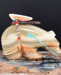 Zuni Fetishes Bear Green Onyx Donovan Laiwakate Native American Art A 1000x1000