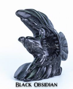 black obsidian eagle spirit animal carving flying 1a 1000x1000