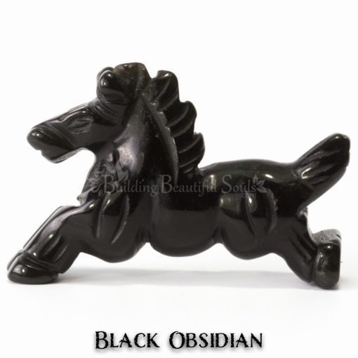 black obsidian horse spirit animal carving 1e 1000x1000