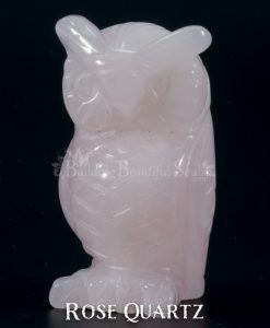rose quartz owl spirit animal carving 1d 1000x1000