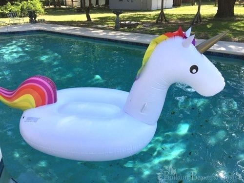 Law of Attraction Unicorn Float 500x375