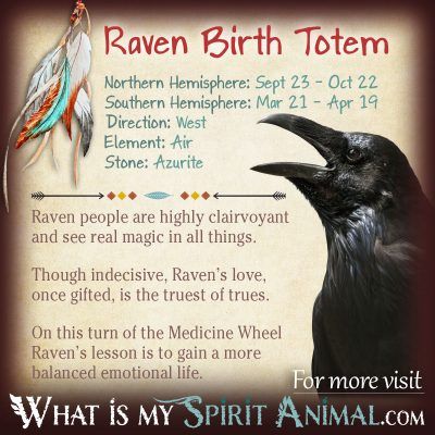 Native American Zodiac Raven Birth Totem 1200x1200