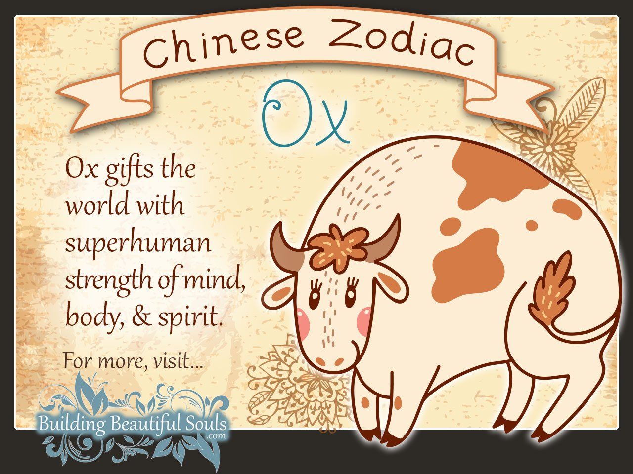  Year of the Ox in Chinese Zodiac for Kids 1280x960
