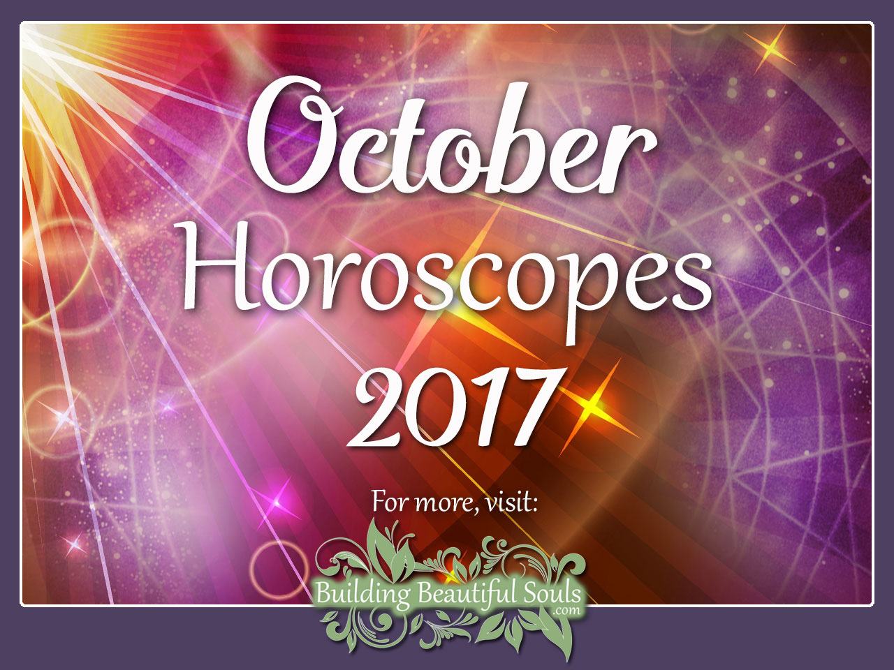 October 2017 Monthly Horoscopes 1280x960