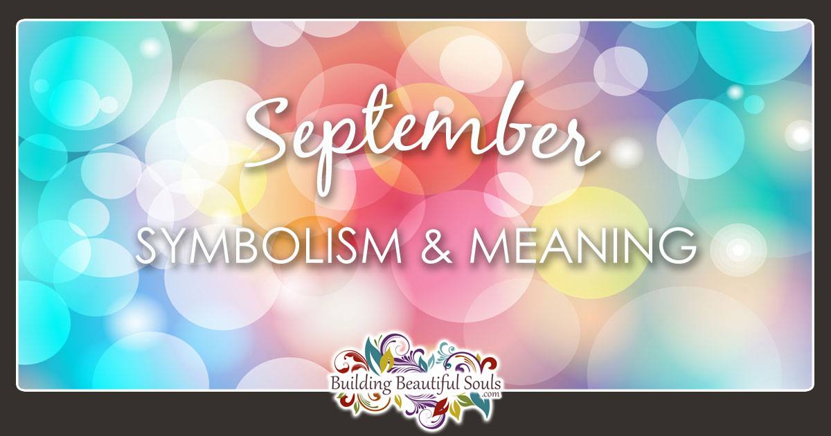 Co symbolizuje měsíc září?