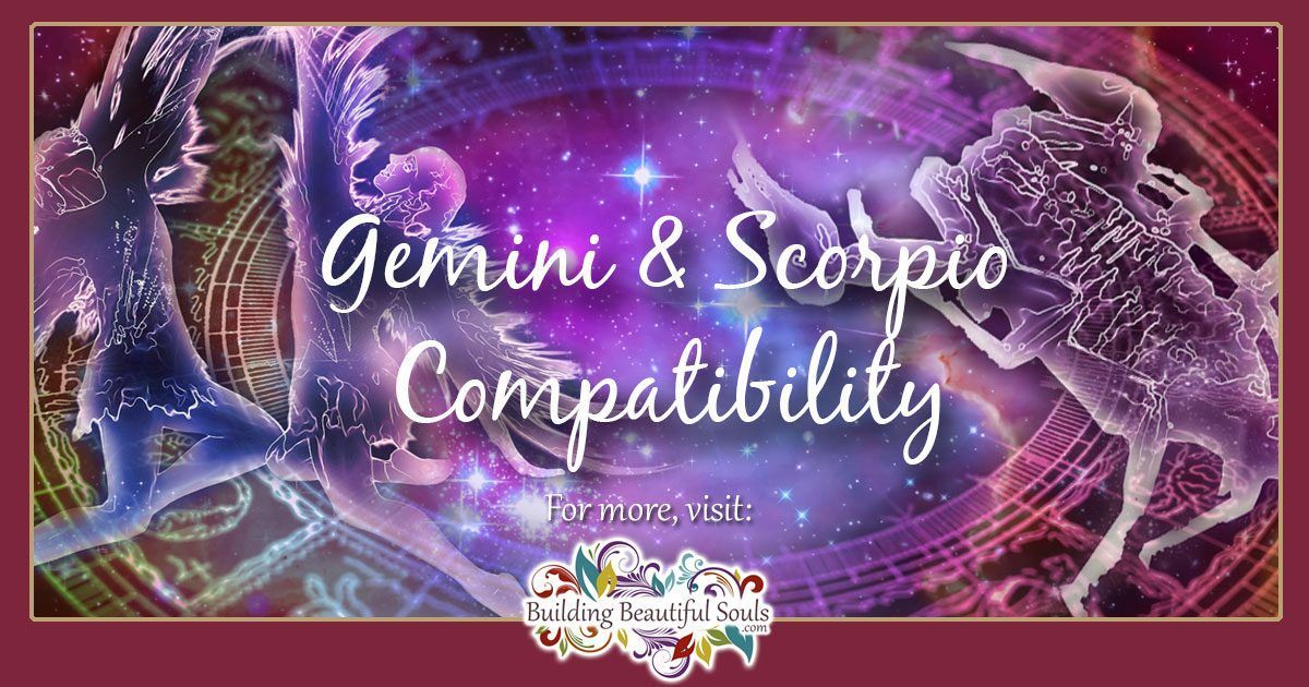 Love match gemini scorpio Gemini and
