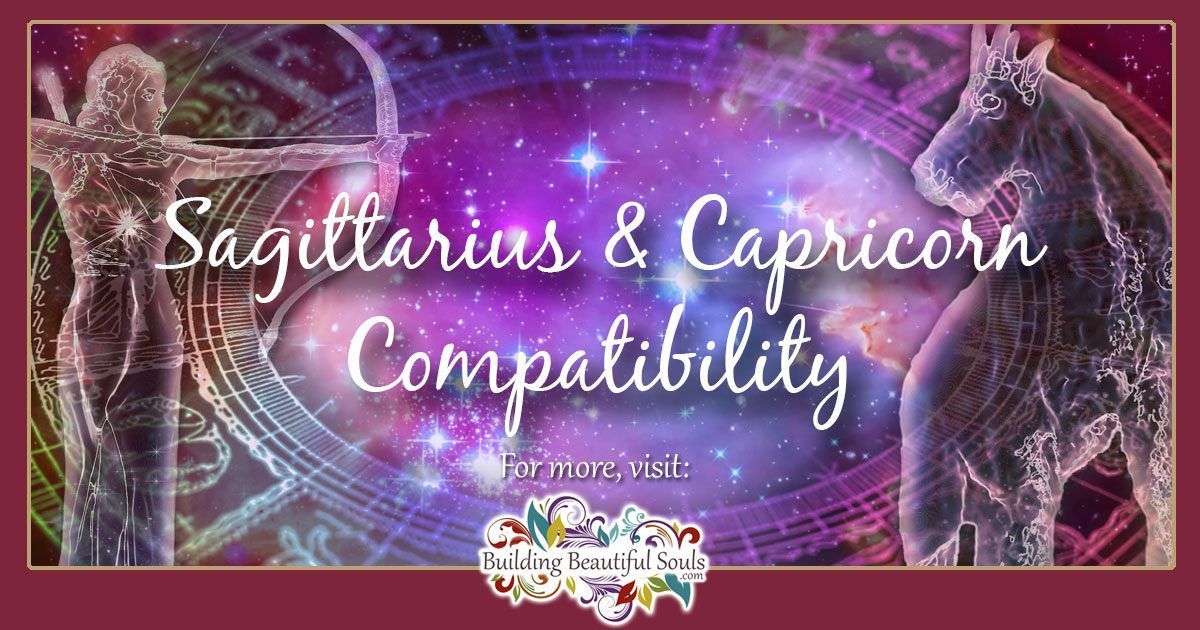 Sagittarius woman and capricorn man compatibility 2018