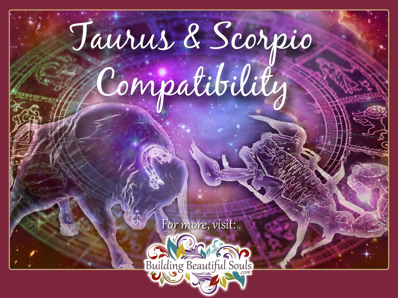 Man taurus soulmates woman scorpio Taurus and