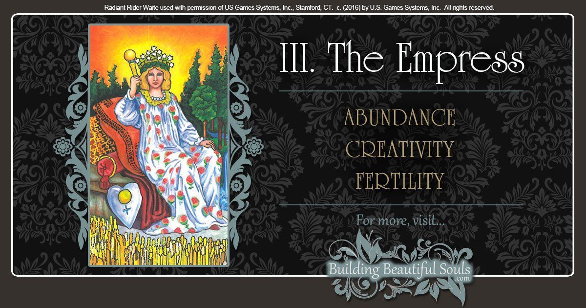 The Empress Tarot Card Meanings 1200x630