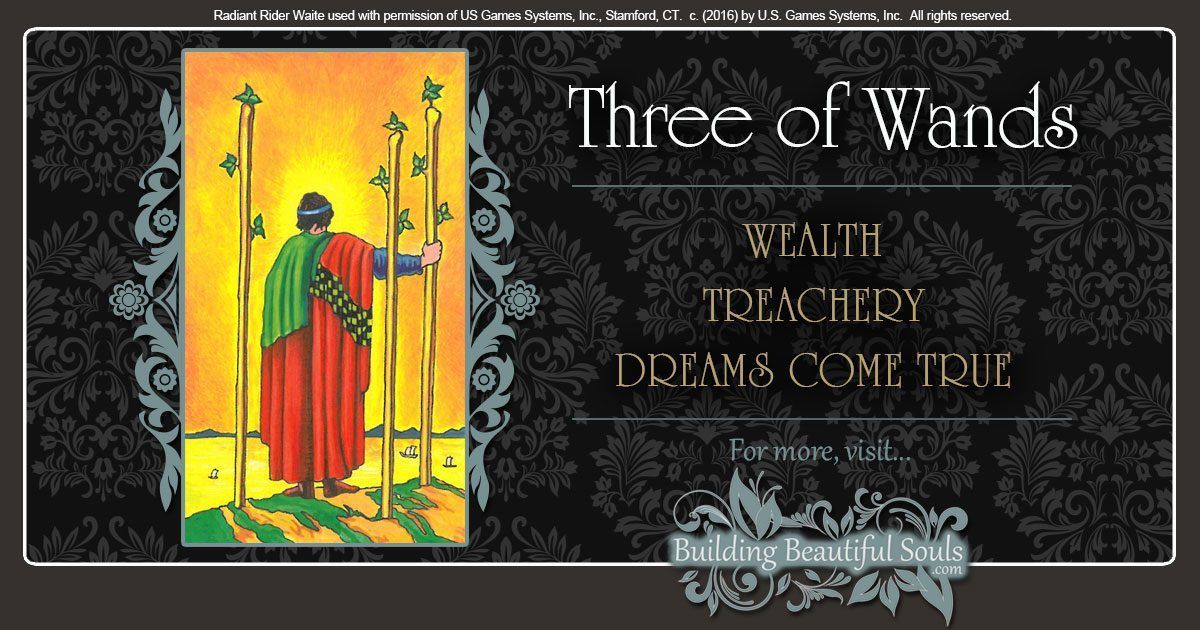The Three of Wands Tarot Card Meanings 1200x630