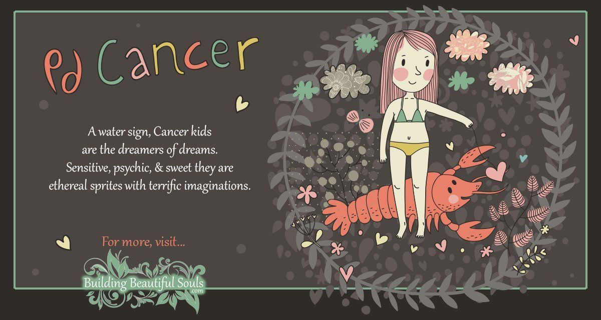 The Cancer Child Cancer Girl Boy Traits Personality Zodiac Signs For Kids