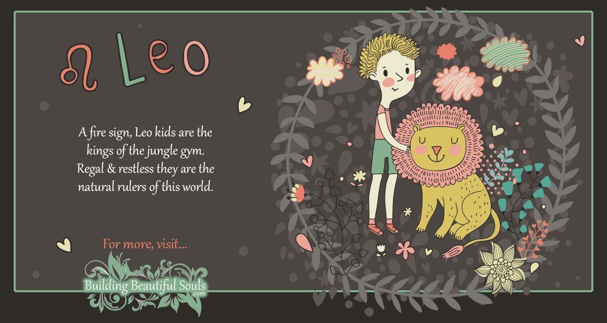 The Leo Child Leo Girl Boy Traits Personality Zodiac Signs For Kids