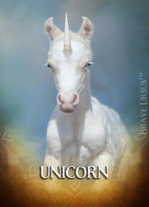 Unicorn Spirit Animal Altar & Prayer Card